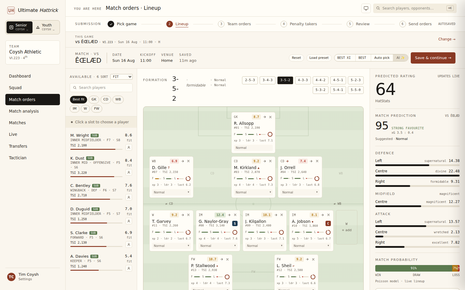 Compare XIs before you commit
